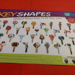 Zegeer Hardware - Key shapes