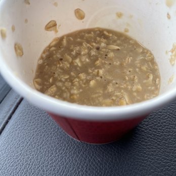 Scooter's Coffee - $3.25 for maybe 1/2 cup of oatmeal????? - Coffee & Tea Near Me - Great Bend, Kansas