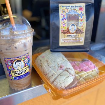 Tres Leches Café - Mexican iced coffee (cafe de olla) a bag of cinnamon vanilla ground coffee & some fresh baked panecitos - Coffee & Tea Near Me - Phoenix, Arizona Tres Leches Café - Mexican iced coffee (cafe de olla) a bag of cinnamon vanilla ground coffee & some fresh baked panecitos - Coffee & Tea Near Me - Phoenix, Arizona