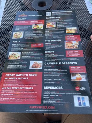 Menu photo 7 Parry's Pizzeria & Taphouse Highlands Ranch, CO Menu photo 7 Parry's Pizzeria & Taphouse Highlands Ranch, CO