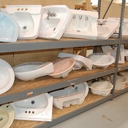 Habitat for Humanity NYC ReStore - Sink selection!
