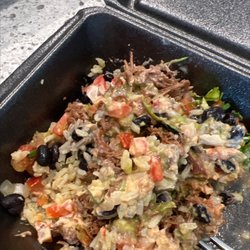 Burrito Zone & Tamales - Barbacoa burrito bowl