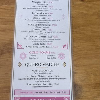 Quiero Brunch - Menu - Mexican Near Me - Temecula, California