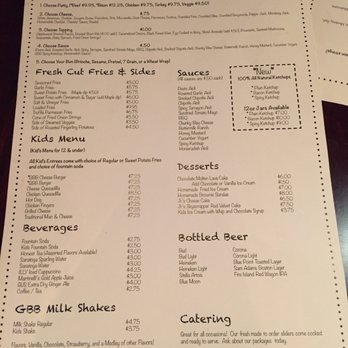 Gourmet Burger Bistro - Menu side 1. - Burgers Near Me - Port Jefferson, New York Gourmet Burger Bistro - Menu side 1. - Burgers Near Me - Port Jefferson, New York