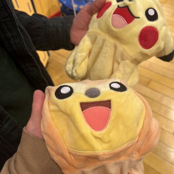 Build-A-Bear Workshop - Pikachu and tediursa - Toy Stores Near Me - Henderson, Nevada
