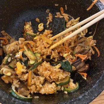 Danji - Half eaten bipimbop - Korean Near Me - Greensboro, North Carolina