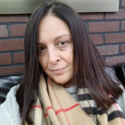 Angel Unisex Salon - Blunt Cut  & previous root touch up done by Ada Cruz