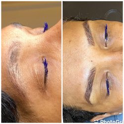 Beauty Me By D - Powder brows permanent makeup before and after