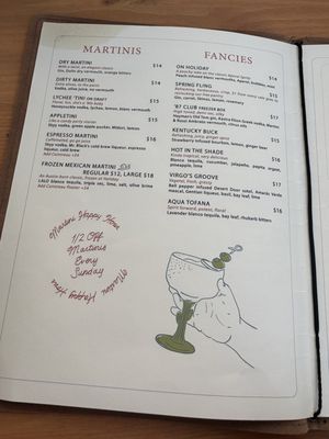Menu photo 4 Holiday on 7th Austin, TX