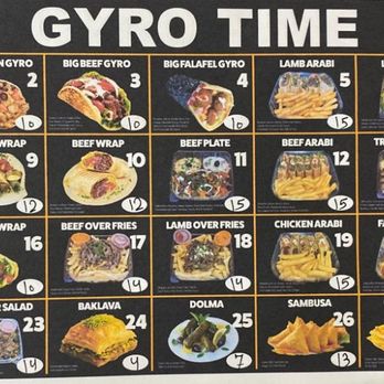 Gyro Time - Menu for Gyro Time - Mediterranean Near Me - Sandy, Oregon Gyro Time - Menu for Gyro Time - Mediterranean Near Me - Sandy, Oregon