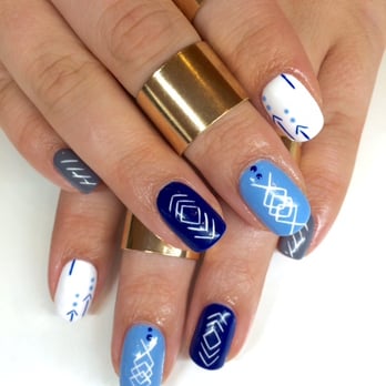Just The Tip Nails - Freehand patterns - Nail Technicians Near Me - Santa Clara, California