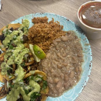 Viva Vegan Diner - 3 Taco Trio - Mexican Near Me - Upland, California Viva Vegan Diner - 3 Taco Trio - Mexican Near Me - Upland, California