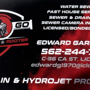 Go Go Plumbing & Rooter - Company card - Plumbing Near Me Go Go Plumbing & Rooter - Company card - Plumbing Near Me