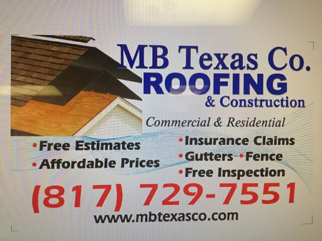 Slide of MB Texas Co Roofing