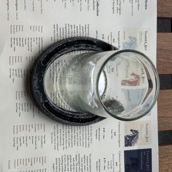 Tamber Bey Vineyards - Tasting menu - Wineries Near Me - Calistoga, California