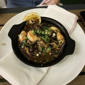 The Bower - Roasted Gulf Shrimp and Mushrooms - New American Near Me - New Orleans, Louisiana The Bower - Roasted Gulf Shrimp and Mushrooms - New American Near Me - New Orleans, Louisiana