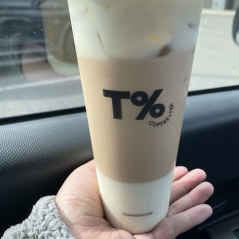 T% Coffee + Tea - Large Panna Cotta with crema - Bubble Tea Near Me - Sacramento, California