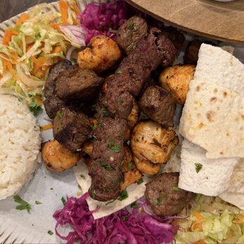 Pera La - Chicken Shish Kebab Beef Shish Kebab yummy - Turkish Near Me - Los Angeles, California Pera La - Chicken Shish Kebab Beef Shish Kebab yummy - Turkish Near Me - Los Angeles, California