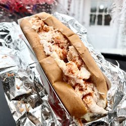 Scarborough Fish & Lobster - Crab roll. IG: @_emwong_
