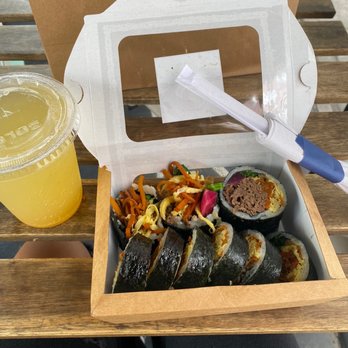 Rice Kitchen - Bulgogi Kimbap Yuja mint ade - Korean Near Me - New York, New York