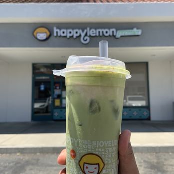 Jade’s Teacup Cafe - A7. Matcha Latte with Tiramisu Salted Cheese - Bubble Tea Near Me - Pleasanton, California