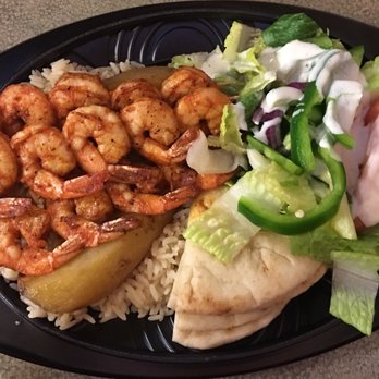 Just Kabobs - Shrimp kabob dinner - Greek Near Me - St Charles, Illinois