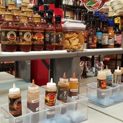Hot Sauces & more items to sample