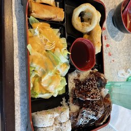 Galbi bento box Galbi bento box