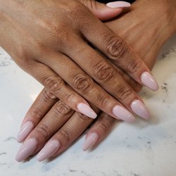 Acrylic full set with gel polish