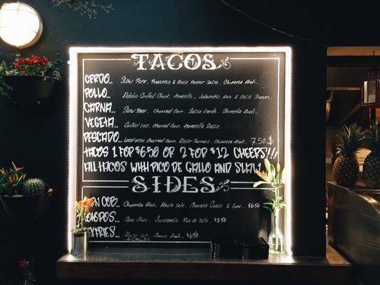 Menu photo 2 Chihuahua Taqueria Byron Bay, NSW