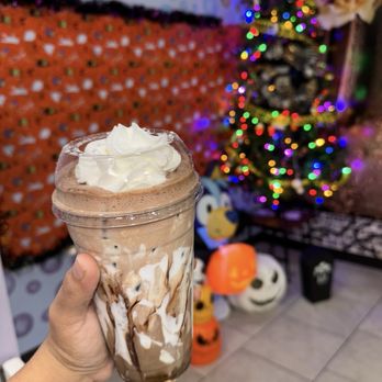 Melting Cone - Rocky Road Iced Coffee - Ice Cream & Frozen Yogurt Near Me - San Bernardino, California Melting Cone - Rocky Road Iced Coffee - Ice Cream & Frozen Yogurt Near Me - San Bernardino, California
