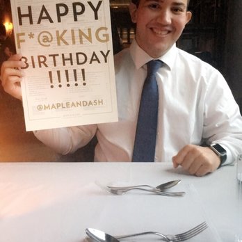 Maple & Ash - What a fun keepsake, were definitely going to frame this to always remember this day. - Steakhouses Near Me - Chicago, Illinois Maple & Ash - What a fun keepsake, were definitely going to frame this to always remember this day. - Steakhouses Near Me - Chicago, Illinois
