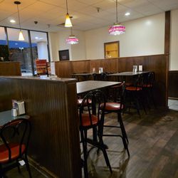 Bellacino's Pizza & Grinders - The interior of the restaurant.