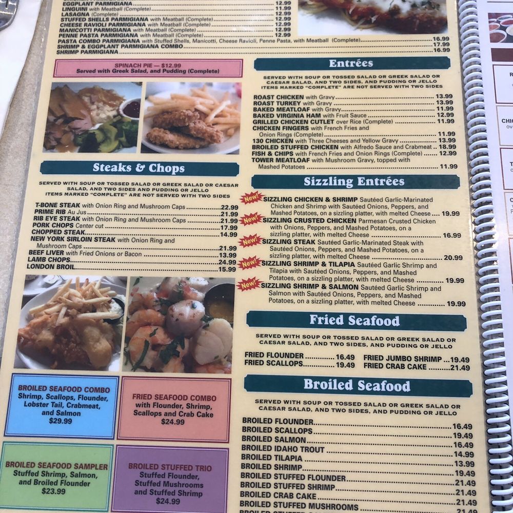 Route 130 Diner - Menu - Diners Near Me - Delran, New Jersey