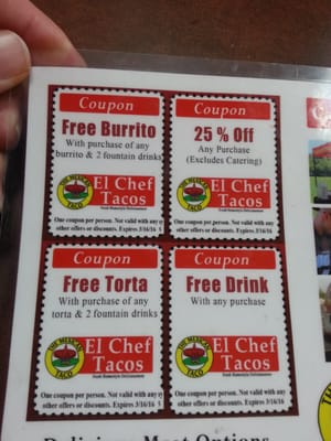 Menu photo 4 El Chef Tacos Westminster, CA Menu photo 4 El Chef Tacos Westminster, CA