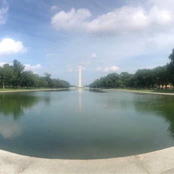 The Reflecting Pool - Panorama with view of the National Monument - Landmarks & Historical Buildings Near Me - Washington, DC, District of Columbia The Reflecting Pool - Panorama with view of the National Monument - Landmarks & Historical Buildings Near Me - Washington, DC, District of Columbia