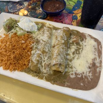 Rancho Grande - Chile verde enchiladas -pork - Mexican Near Me - Bakersfield, California Rancho Grande - Chile verde enchiladas -pork - Mexican Near Me - Bakersfield, California