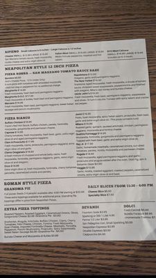 Menu photo 5 Pizzeria Marzano Torrington, CT Menu photo 5 Pizzeria Marzano Torrington, CT