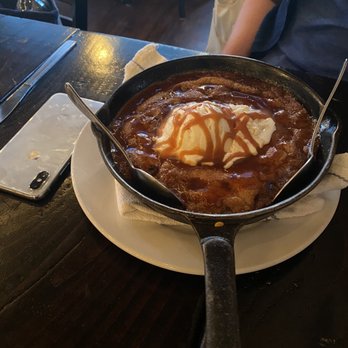 The Copper Hen - Cast Iron Skillet Chocolate Chip Cookie - New American Near Me - Minneapolis, Minnesota The Copper Hen - Cast Iron Skillet Chocolate Chip Cookie - New American Near Me - Minneapolis, Minnesota