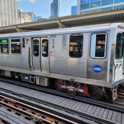 CTA - Clinton - Green&Pink Line