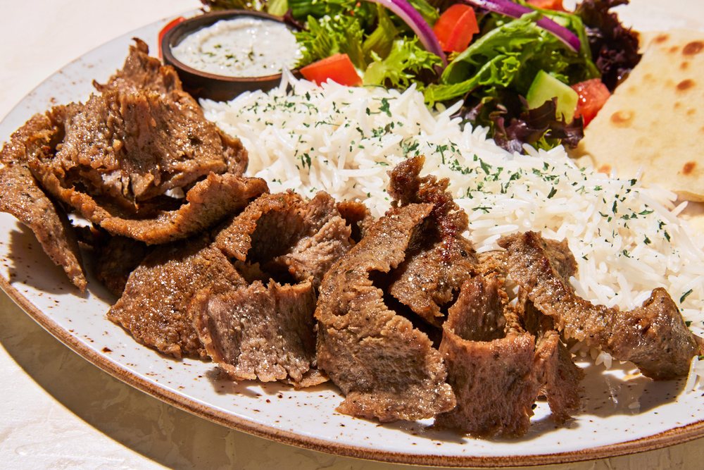 Food from Luna Grill Aliso Viejo