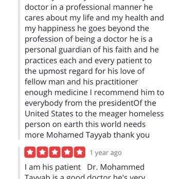 Tayyab Muhammad MD - Praise honor given to a great doctor - Internal Medicine Near Me - Ypsilanti, Michigan Tayyab Muhammad MD - Praise honor given to a great doctor - Internal Medicine Near Me - Ypsilanti, Michigan