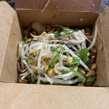 Noodlebox - Pad Thai with prawns and rice noodles. - Asian Fusion Near Me - Victoria, British Columbia Noodlebox - Pad Thai with prawns and rice noodles. - Asian Fusion Near Me - Victoria, British Columbia