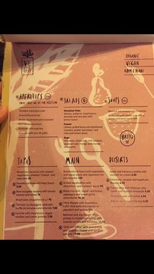 Menu photo 3 Vega Madrid, M Menu photo 3 Vega Madrid, M