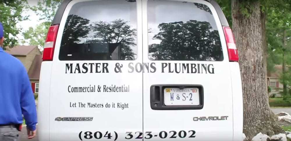 Slide of Master & Sons Plumbing