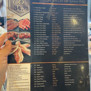 Buga Korean BBQ - Buga menú - Barbeque Near Me - San Diego, California Buga Korean BBQ - Buga menú - Barbeque Near Me - San Diego, California