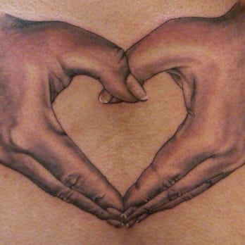 Tattoo City - Heart Shaped Hands by Jen Lee - Tattoo Near Me - San Francisco, California Tattoo City - Heart Shaped Hands by Jen Lee - Tattoo Near Me - San Francisco, California