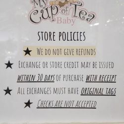 Store Policies