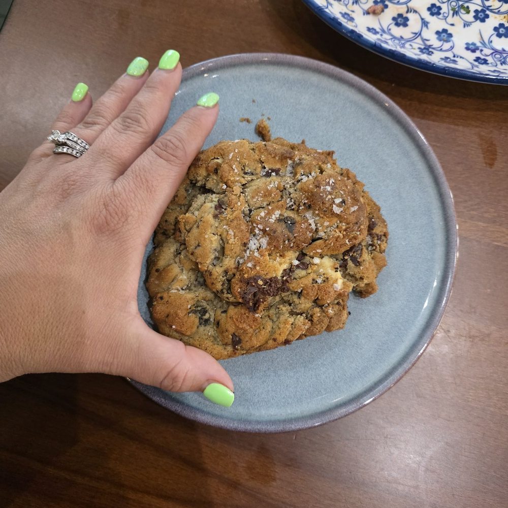 Fork & Hen - Ginormous fresh baked cookie! - Soul Food Near Me - Sarasota, Florida