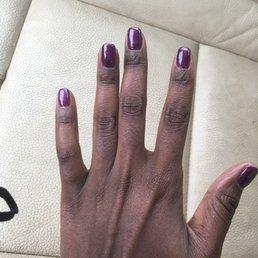 Pretty fall color...gel manicure! Pretty fall color...gel manicure!